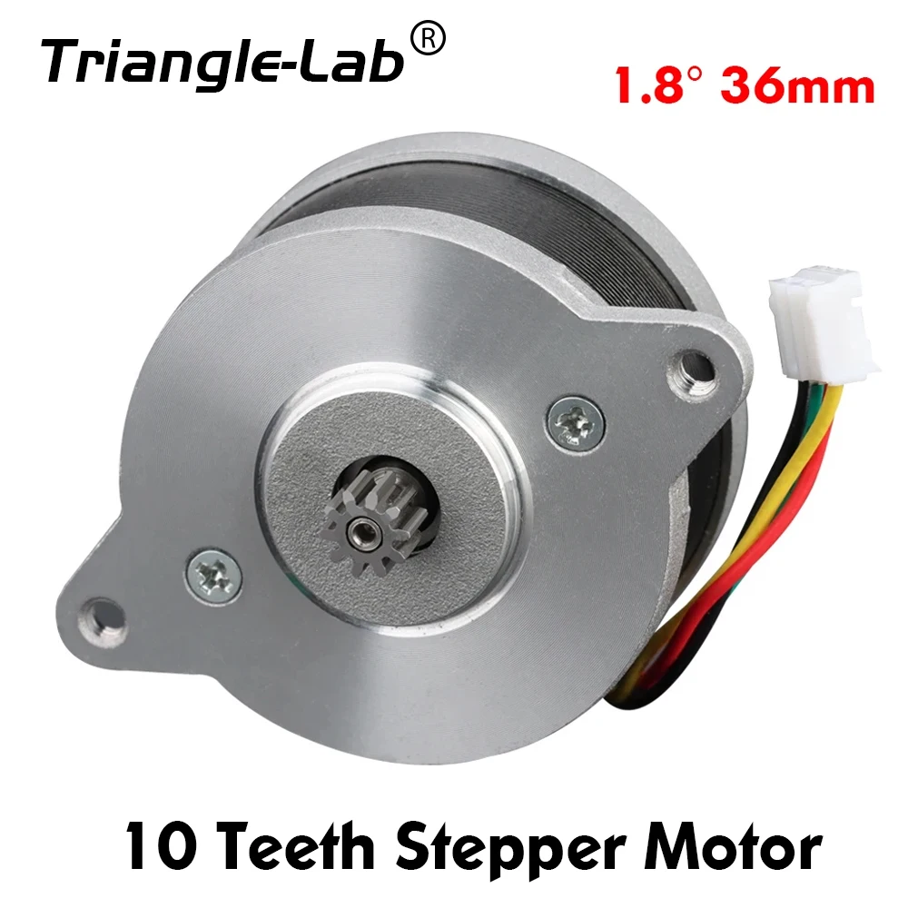 

C Trianglelab 1.8° Pancake Stepper Motor 10 Teeth for Sherpa MINI Extruder Libra MINI Extruder Afterburner Voron Stealthburn