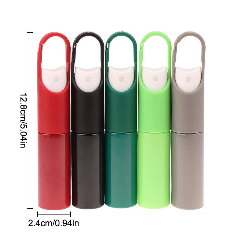 20ml mini portátil recarregável fragrância desinfetante para as mãos álcool gancho garrafa portátil com bomba de spray recipiente de perfume vazio