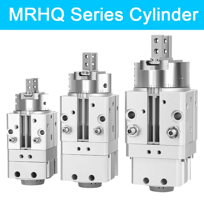NEW Type Swinging Air Claw MRHQ Rotary Clamping Finger Cylinder 10D/20D/25D-90S MRHQ16D-180S-N