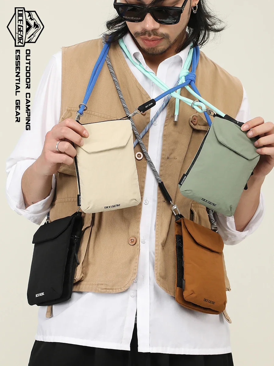 OCEGEAR حقيبة كروس صغيرة للرجال حقيبة هاتف عادية السفر حقيبة كتف صغيرة الذكور حقيبة رافعة خفيفة الصدر حزمة حقيبة ساع #1