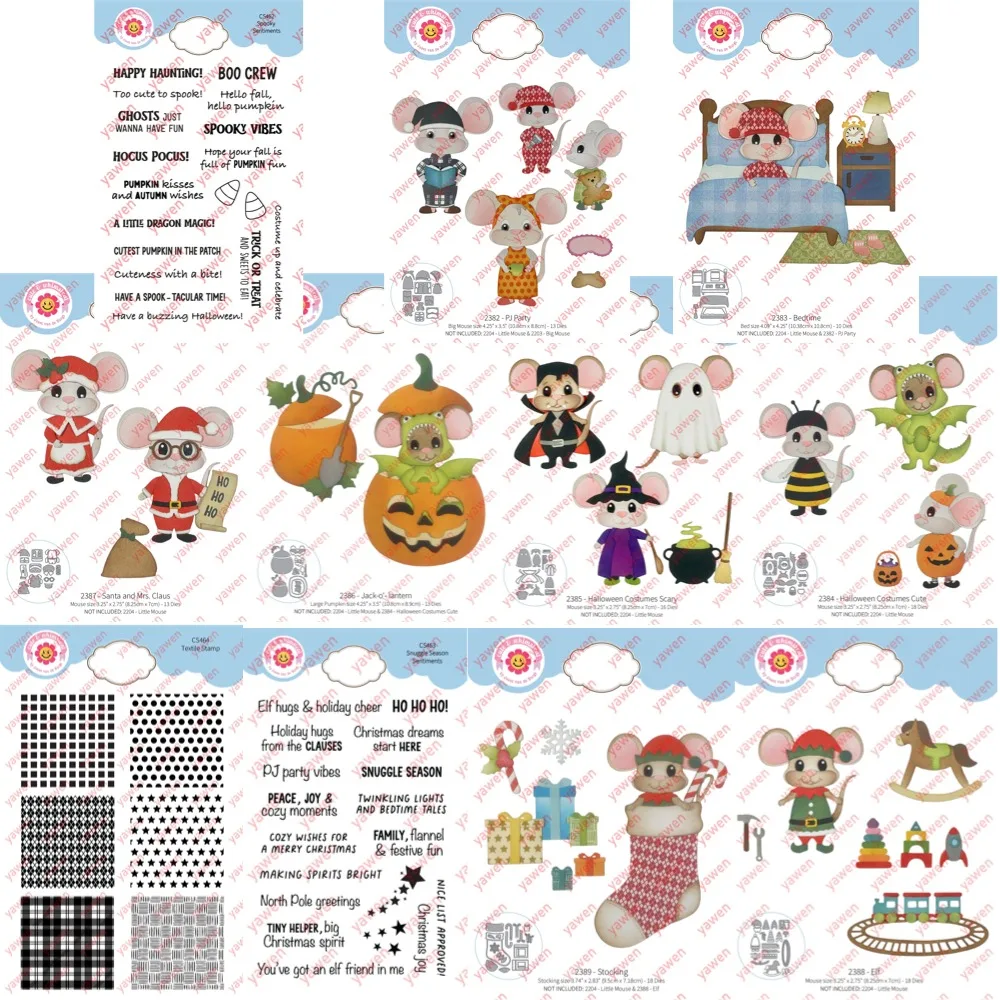 Doos 2025 NIEUWE Stansmessen Plakboek Dagboek Decoratie Sjabloon Embossing Sjabloon DIY Wenskaart Handgemaakt