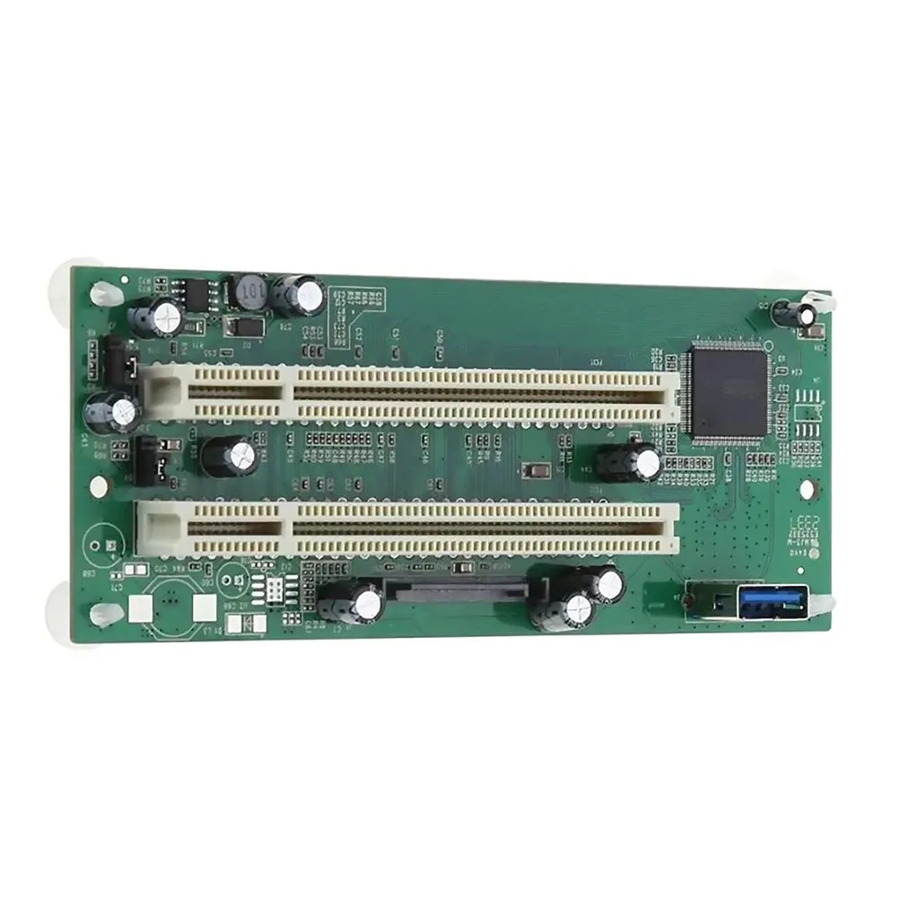 PCIe= To Dual PCI Expansion Card Adapter For Legacy Device Support Industrial Control Audio Capture Windows=Linux Compatible
