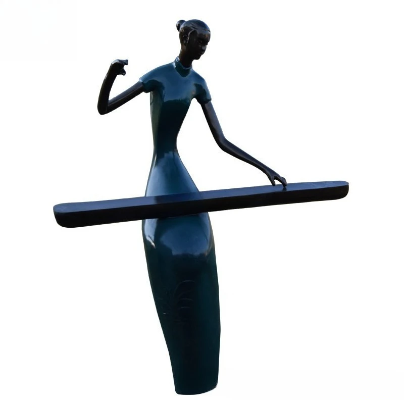 FRP abstract music art figure painting sculpture decorative ornament
