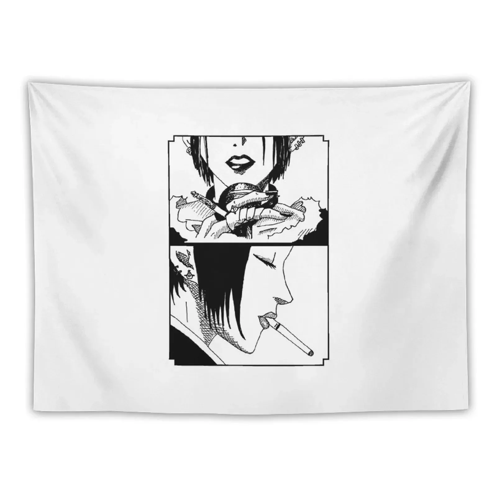 

NANA - Manga Tapestry Aesthetic Room Decor Home Supplies Custom Tapestry