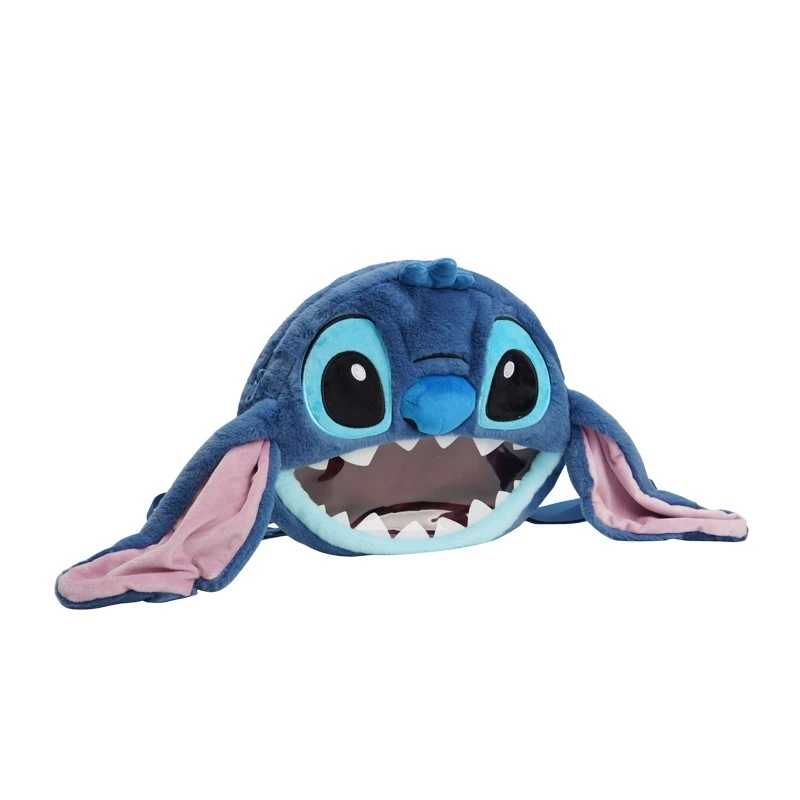 Stitch-rugzak Nieuwe pluche modieuze en schattige dameshandtas Veelzijdige dagelijkse reis Stitch-thema-cadeaus voor kinderen Meisje