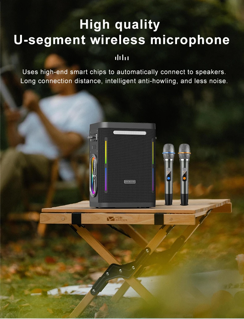 

High Power Blue Tooth Speaker 300W Subwoofer Party Speaker Smart Sound Bar For Home Theatre And Outdoor Music