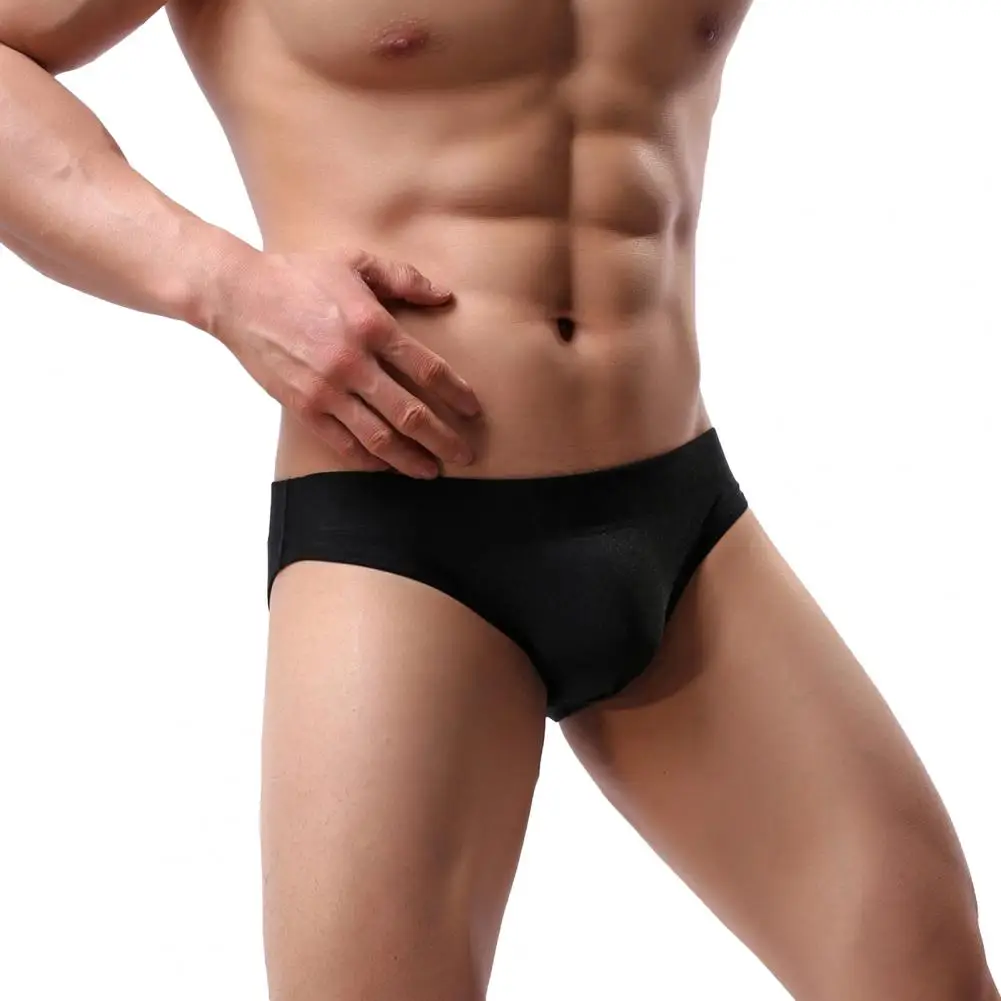 Men Panties Low Waist Elastic U Convex Underwear Bulge Pouch Underpants Inner Wear Clothes 2023