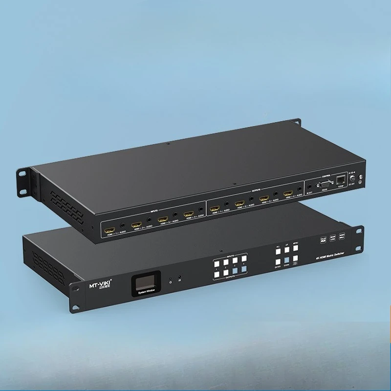 High definition seamless mixed picture splicing, matrix audio separation