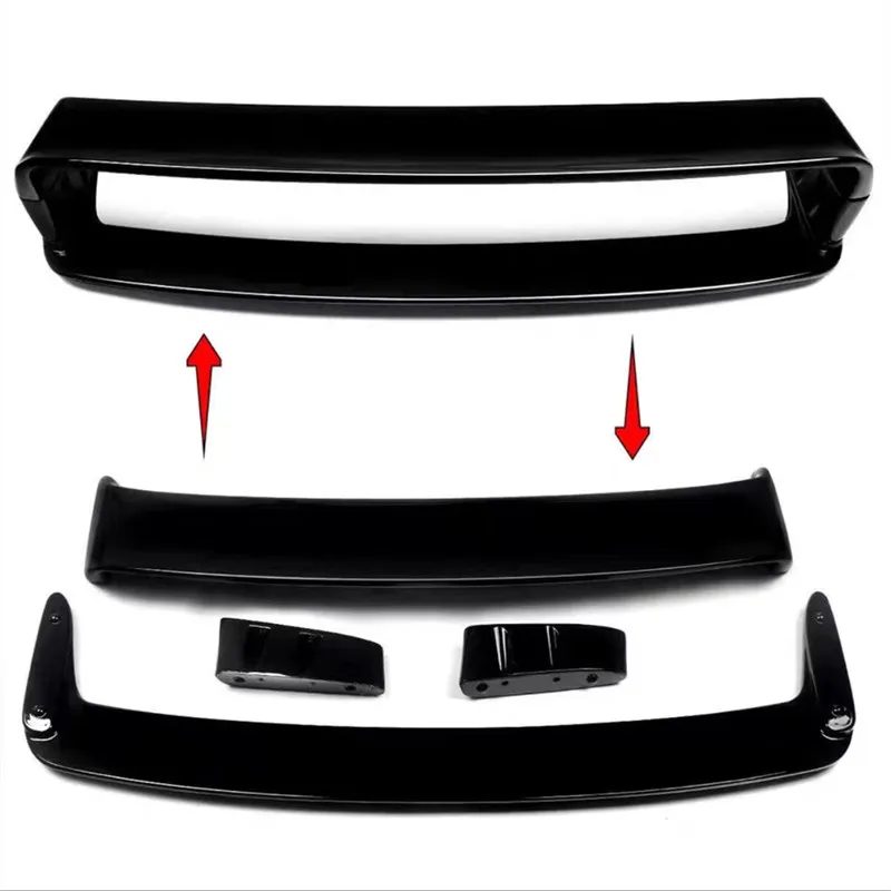 For 1990-2000 BMW 3 Series E36 M3 High Quality ABS Plastic Car Rear Trunk Lid Black Carbon Spoiler Wings Car Tuning Accessories - view 6