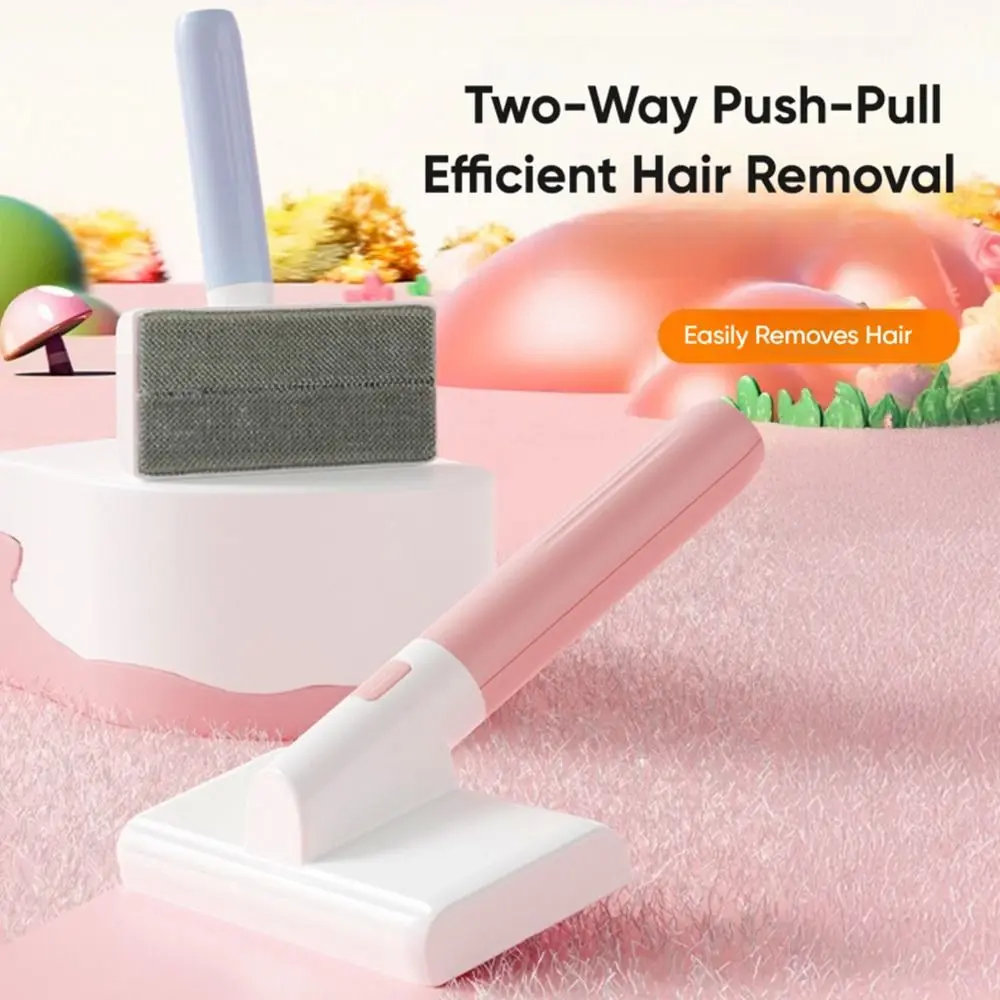

Removable Handle Pet Hair Remover Multifunctional Pet Comb Hairball Remover Brush Portable Dust Sticky Cleane Cling Fur Zapper