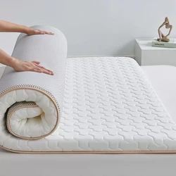 latex sponge Mattress Floor mat Foldable Slow rebound Tatami Mat thicken 7cm soft mattresses students dormitory single mattress