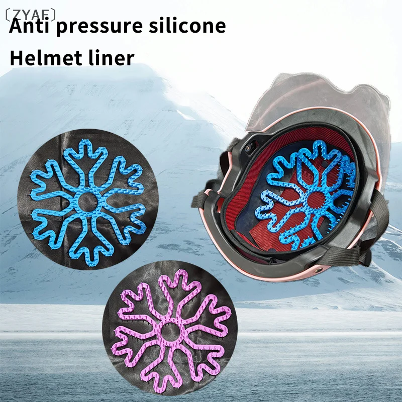 

뷰ZYAF...” Гибкий шлем Антидеформационная внутренняя накладка Вентилируемая подкладка для шлема Подкладка для шлема Аксессуары для мотоциклетного велосипедного шлема