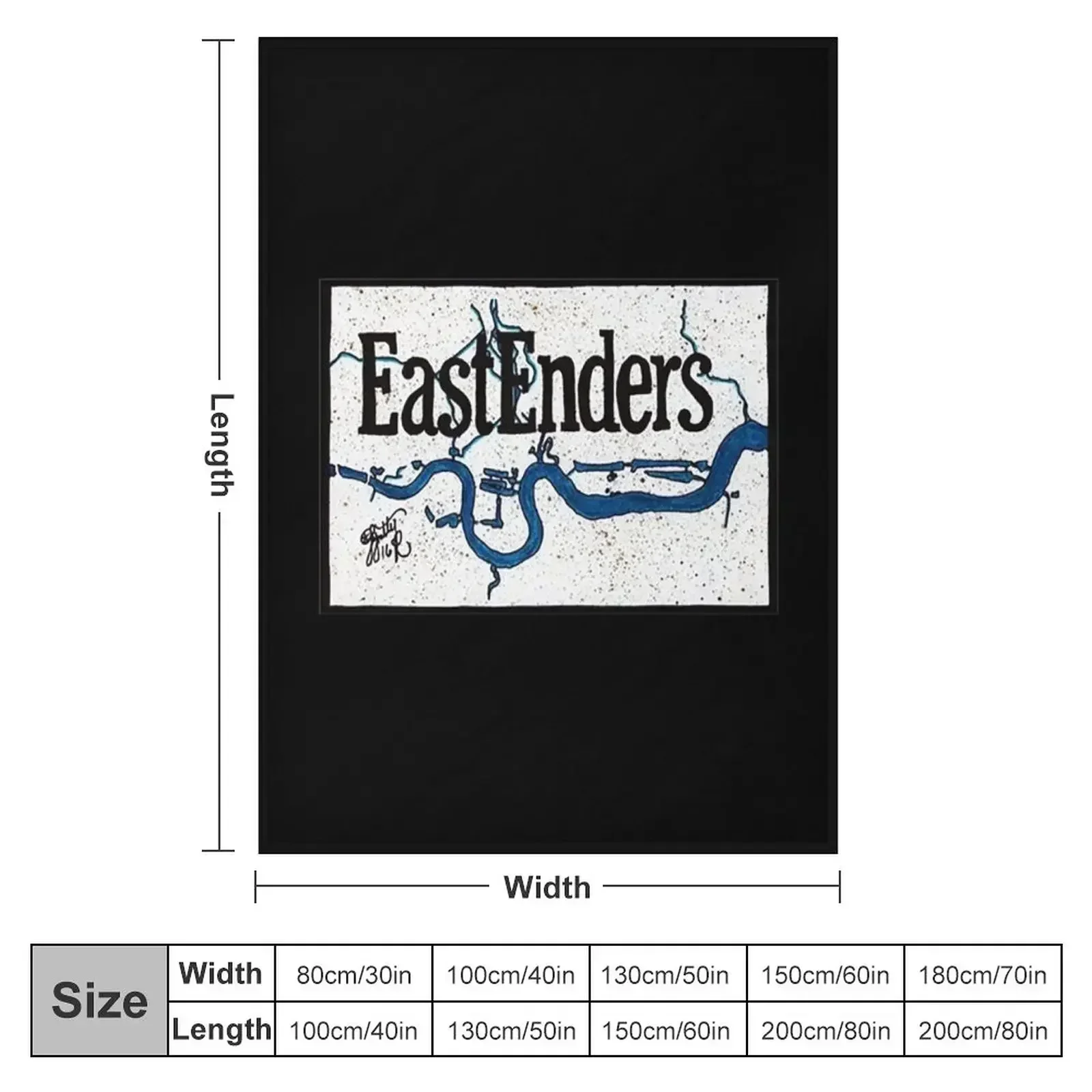 New EastEnder River Throw Blanket Travel decorative warm winter Heavy Thermal Bed Fashionable Blankets
