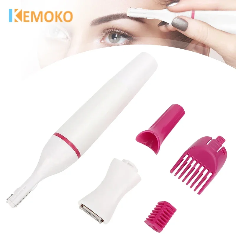 5 In 1 Electric Epilator Multifunction For Women Hair Remover Shaver Razor For Eyebrow Underarm Bikini Leg Depilador Feminino