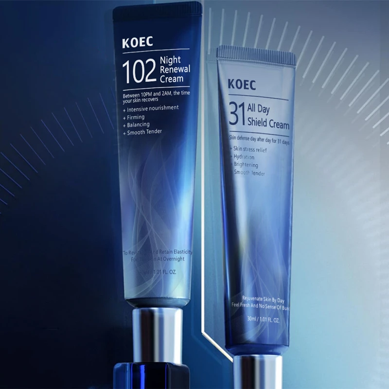 KOEC Nicotinamide Cream Essence Cream Moisturizer Bundle Essence Cream Nourishing Repairing and Moisturizing Face Care