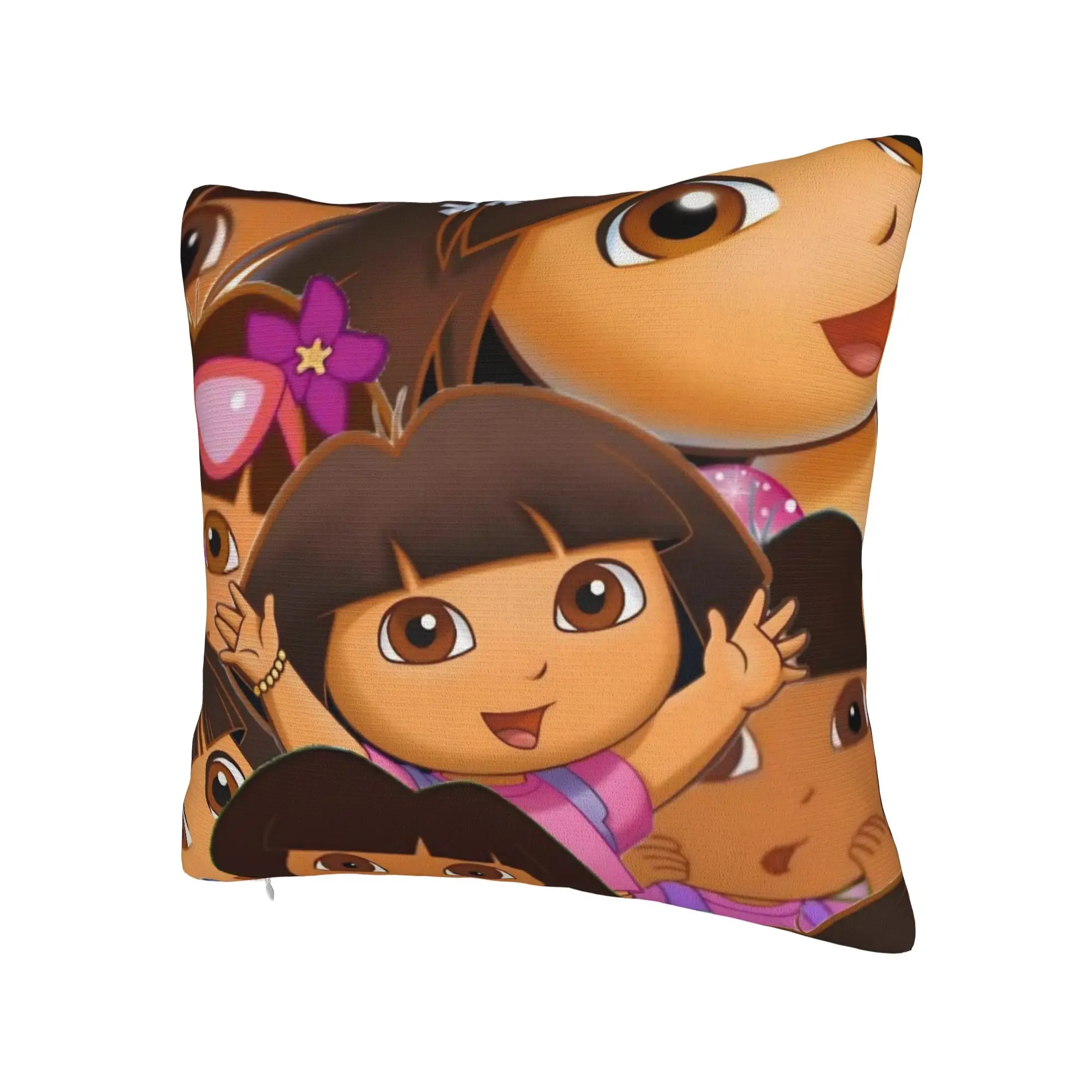 D-Doras The Explorers Pillowcase Merch Printing Cushion Cover Decorative  Pillow Case Cover Home Multiple Sizes
