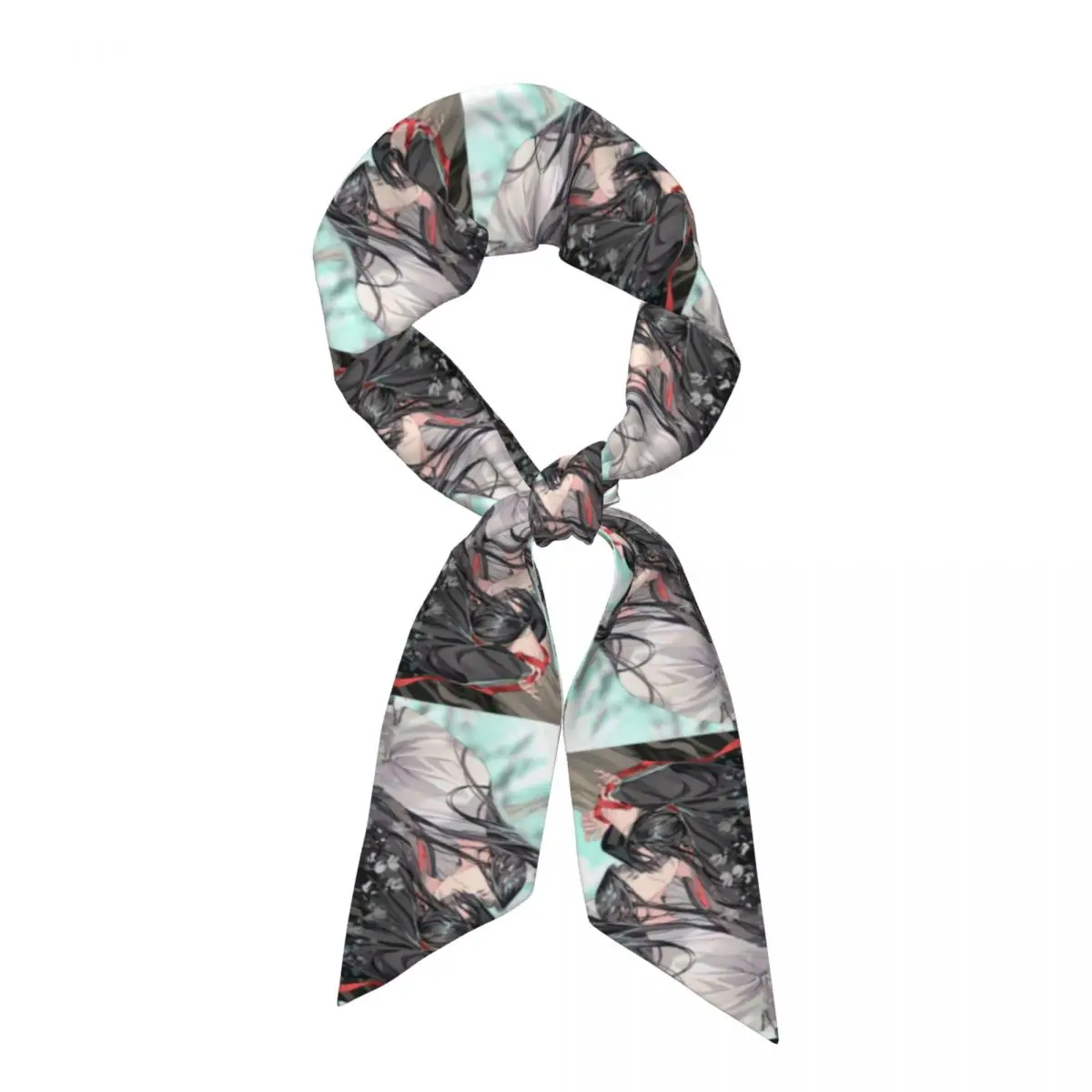 Mo Dao Zu Shi The Grandmaster Of Demonic Cultivation Women Long Narrow Scarf Soft Skinny Scarf Multi-use Neck Head Wrap for