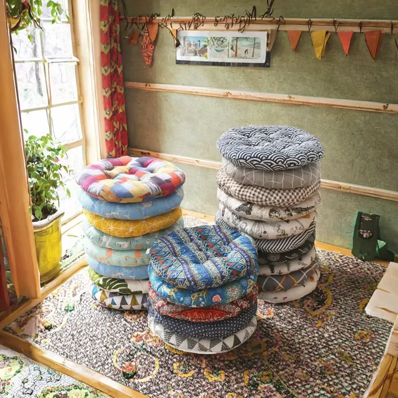 Quilted Tatami Floor Mat Wearable Anti Pilling Customizable Indoor Outdoor Daily Necessities Meditation Yoga Sofa Bed Car