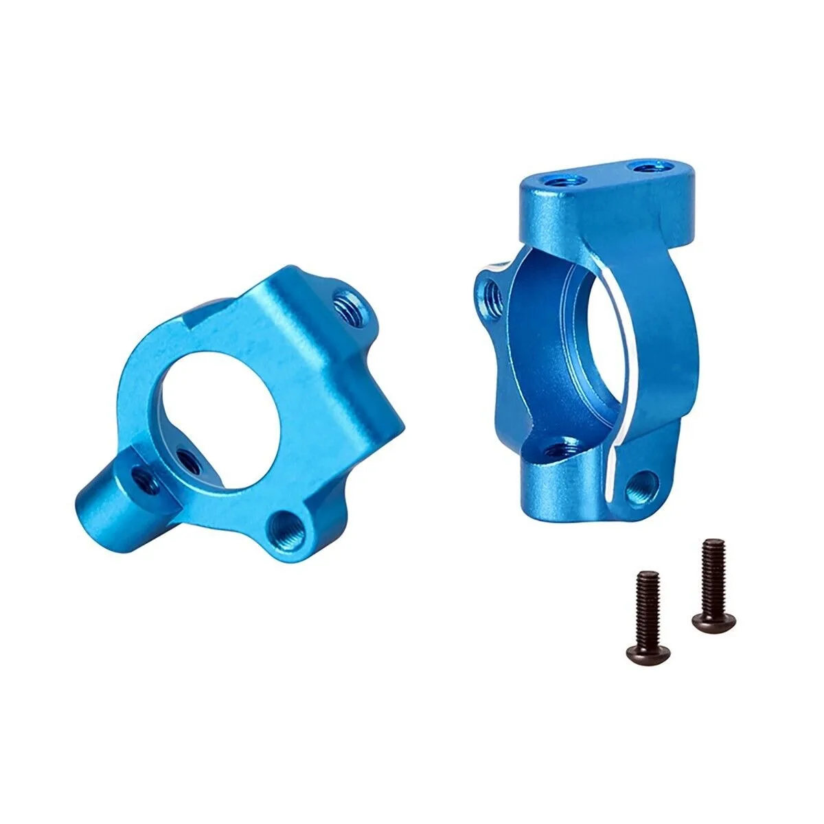 LCX Racing 1/10 RC Truck Aluminum Front Steering Knuckle Caster Block for Tamiya XV-02 PRO Upgrades Parts Accessories