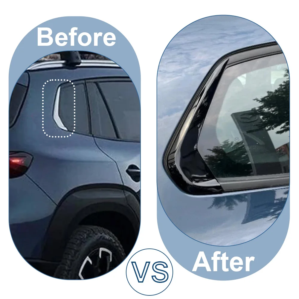 لمازدا CX50 2023-2025 زوج من أغطية الكسوة للنافذة الخلفية يسار/يمين