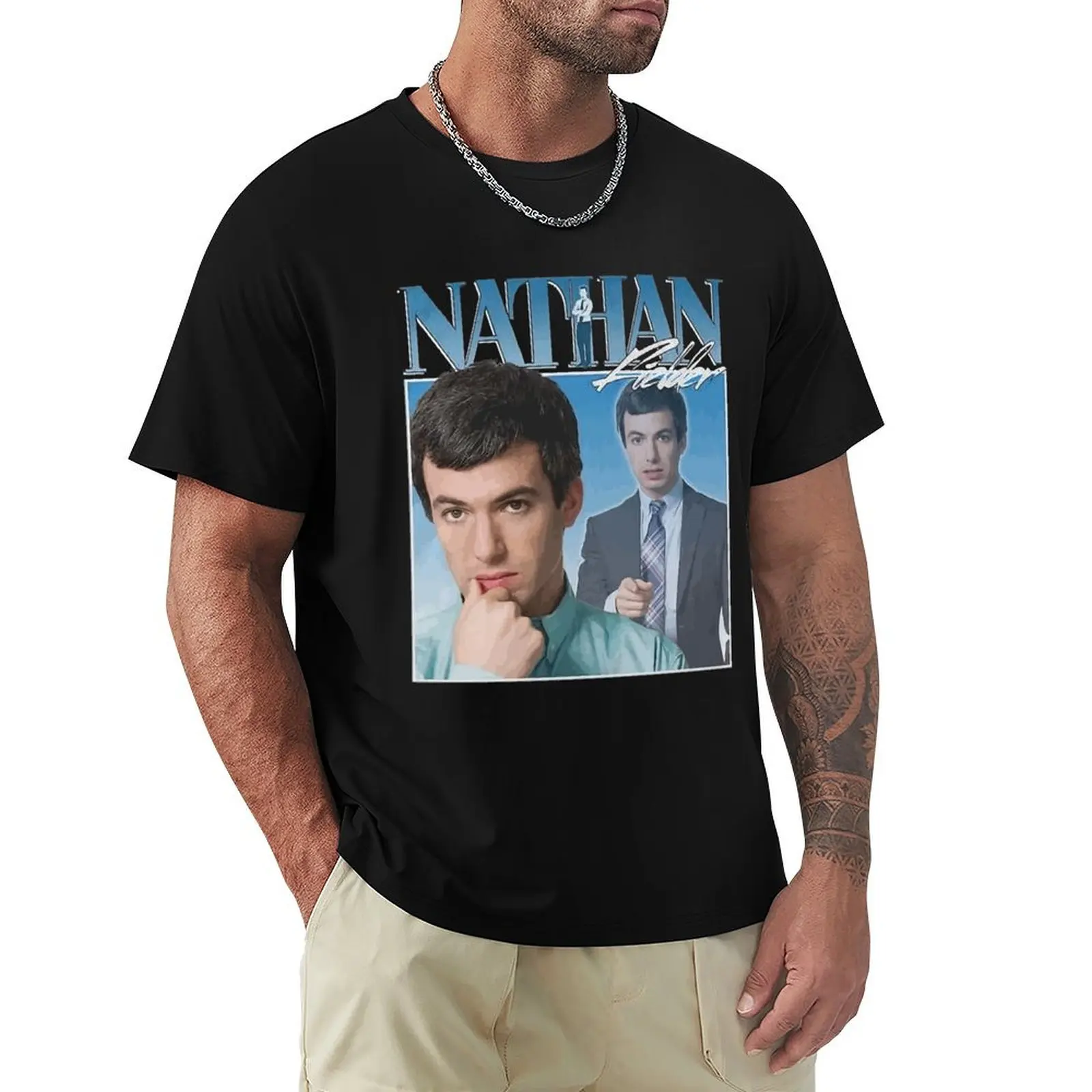 Nathan Fielder, 90_s, Vintage T-Shirt vintage anime stuff Short sleeve tee men