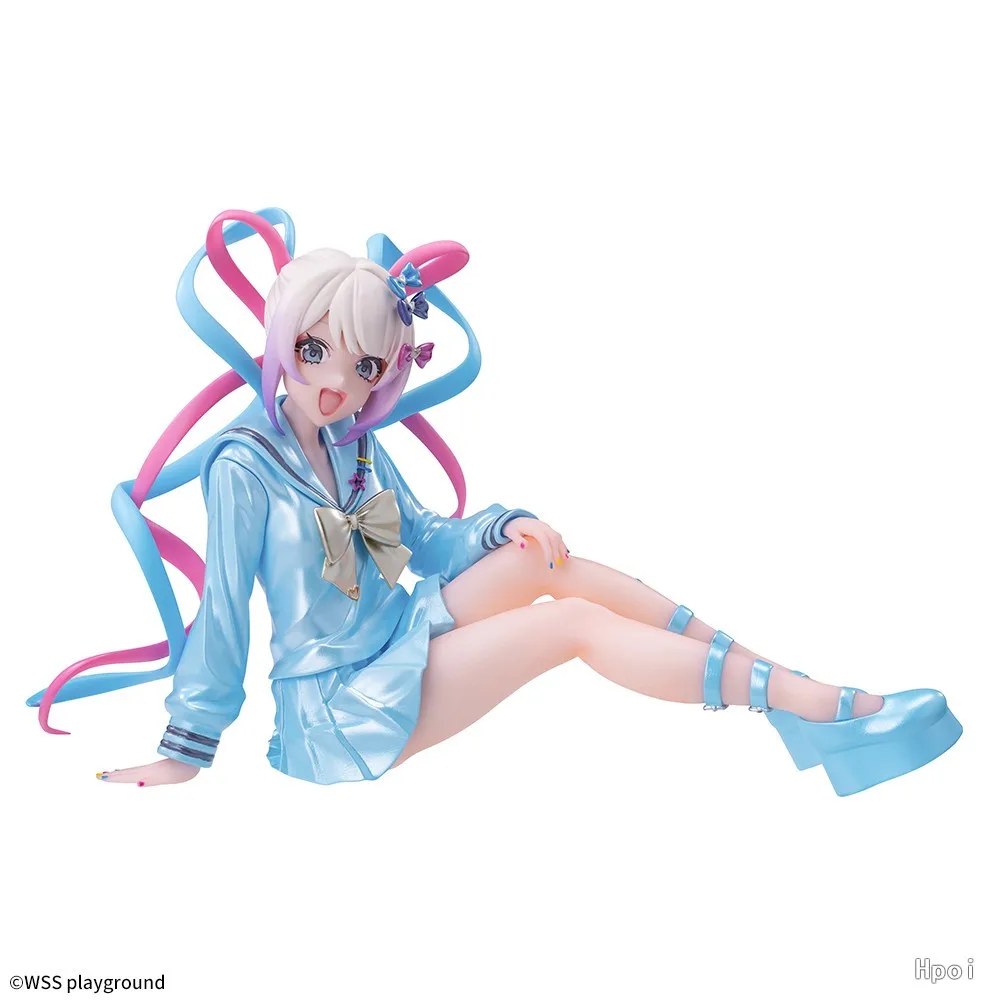 10cm Needy Girl Overdose Anime Figure Parade KAngel Noodle Pressure Action Figures Virtual Uploader Model Ornaments Toys