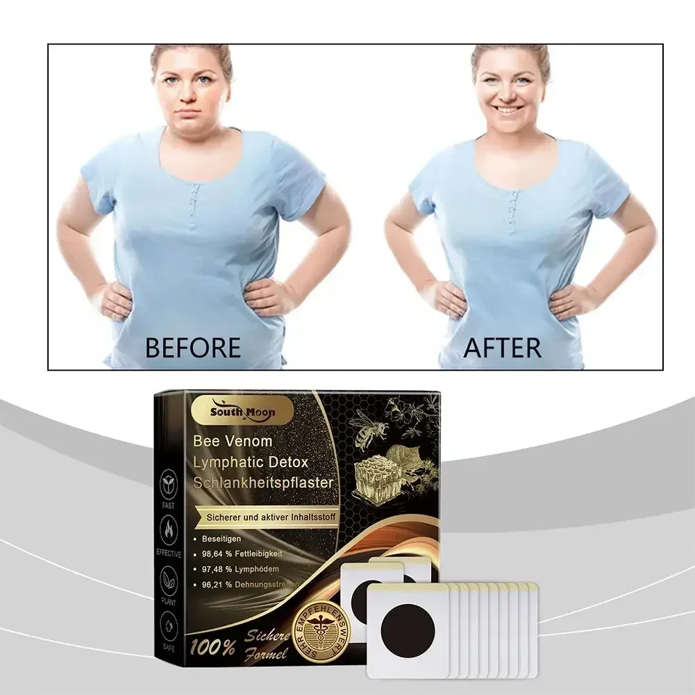 Bee Weight Loss Belly  Patch Fast Burning Fat Detox Navel Sticker Dampness-Evil Removal Improve Stomach Bajar De Peso