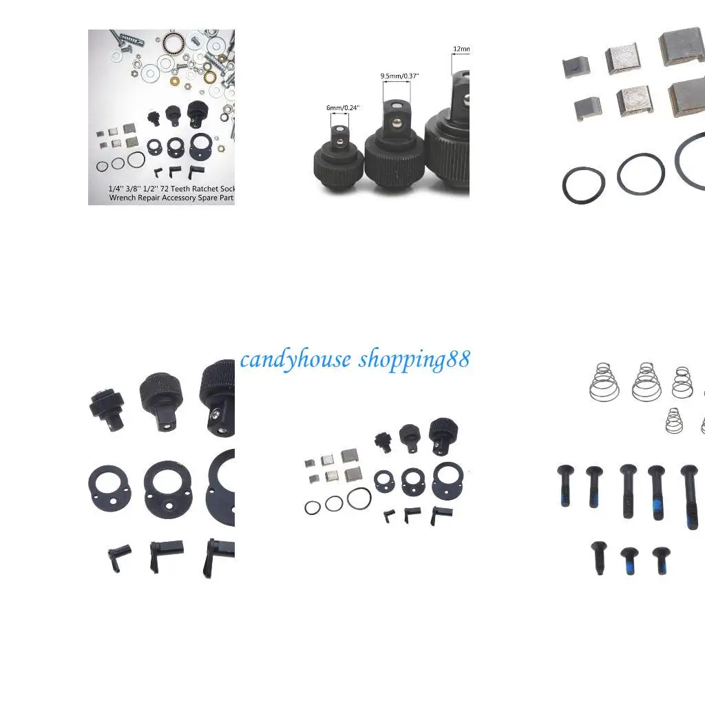 

D7YE 72 Teeth Ratchet Socket Wrench Repair Accessories Part Hand Tool Ratchet Wrench Part Hand Tool Replacement Part