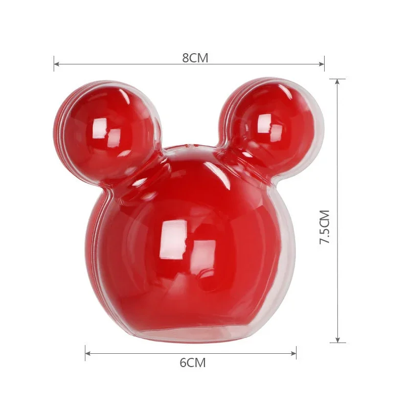 Disney Mickey Minnie Candy Box Wedding Candy Gift Box Christmas Party Candy Storage Box Cartoon Plastic Translucent Package Box