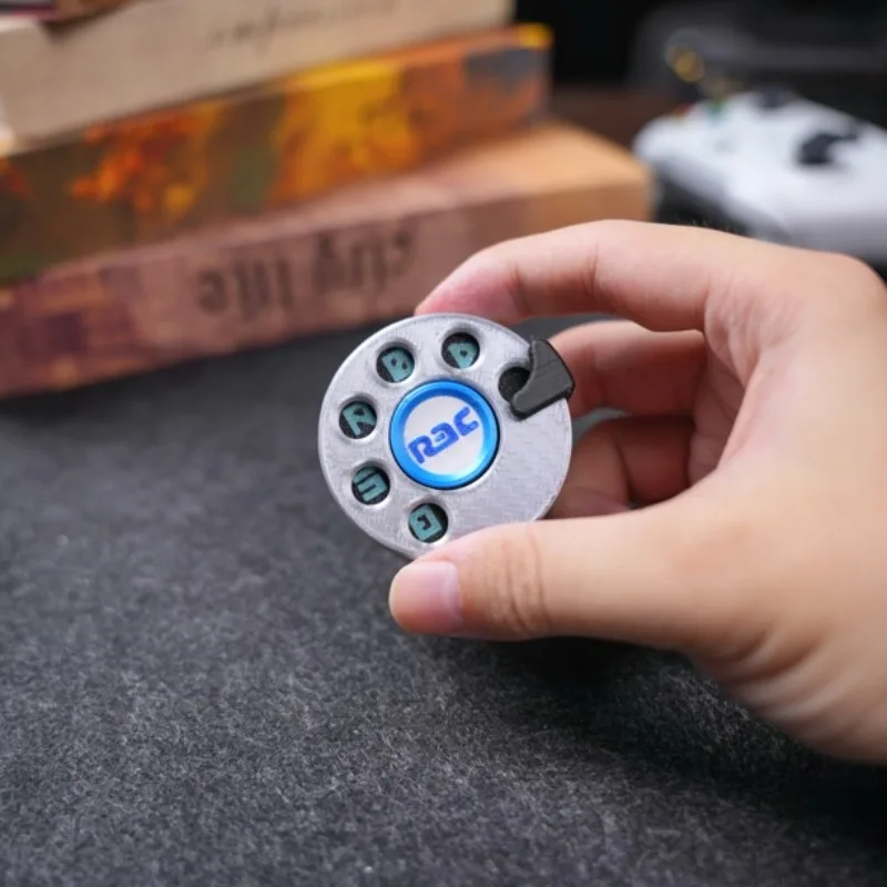 Press the bouncing card Fidget Spinner Roller Magnetic Push Plate Mechanical Slider Fidgeting Sensory Toy EDC Anti Stress Relief