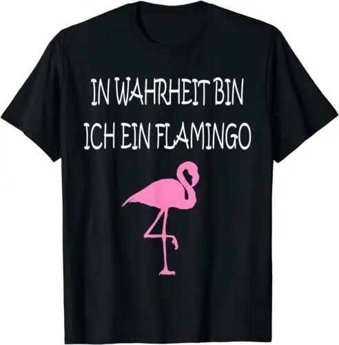 Neu Flamingo Lustiges Witziges Karneval Shirt Faschings Kostüm Premium T-shirt