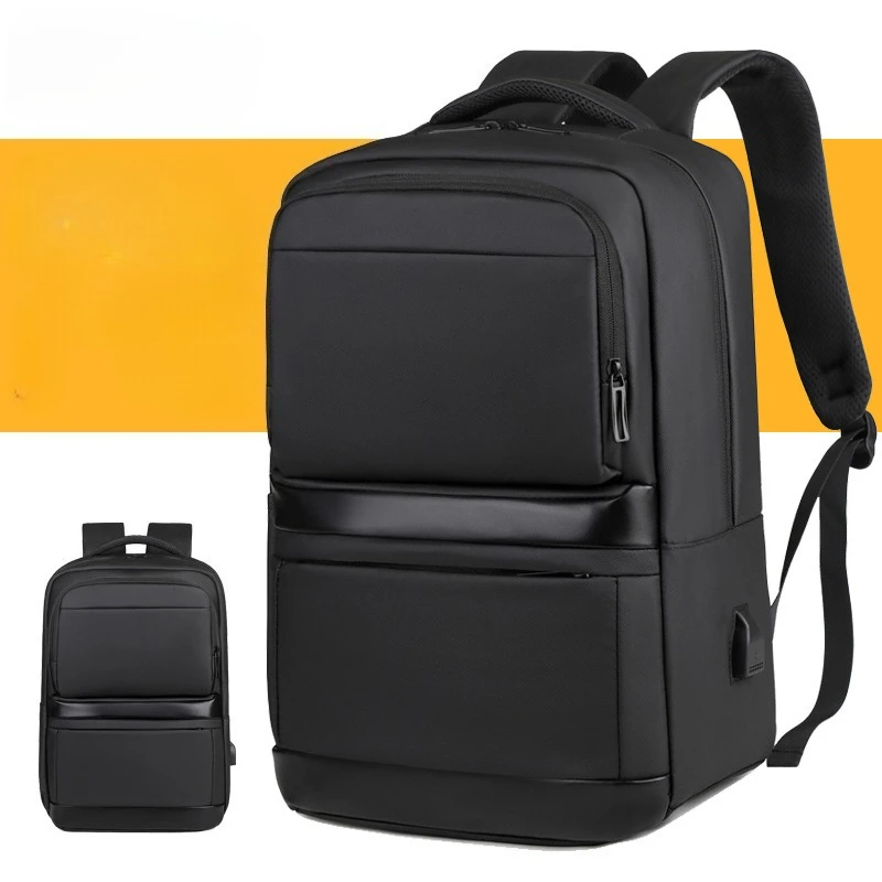 

European and American business large-capacity backpack advanced fashion travel tide commuter bag waterproof computer bag