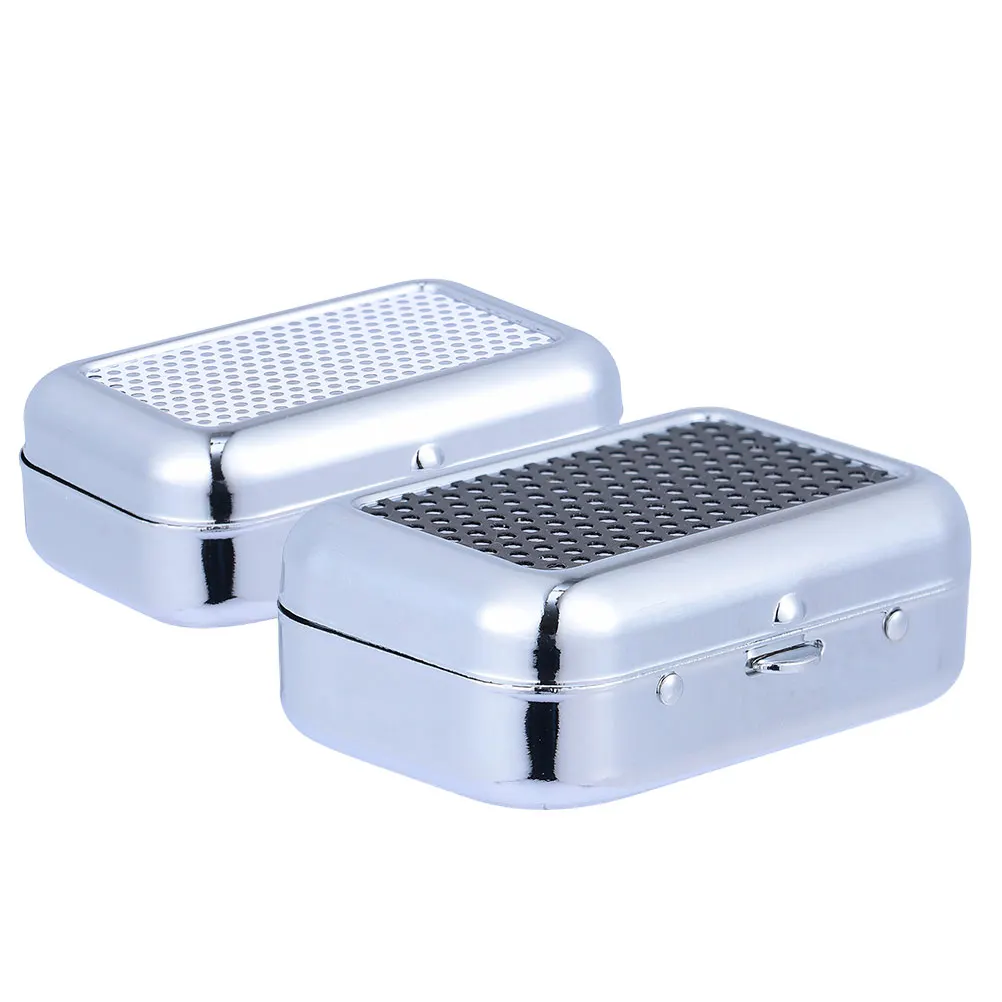 

Portable Ashtray Pcs Rust proof Pocket Outdoor Convenient Pocket Ashtray Square Mini Gentleman Environment Reusable Practical