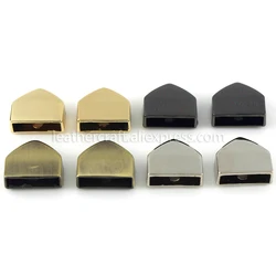 10pcs Metal Zipper Stopper Zipper Tail Clip Stop Tail Plug Head with Screw DIY Bag Leather Hardware Leather Craft 13mm(1/2