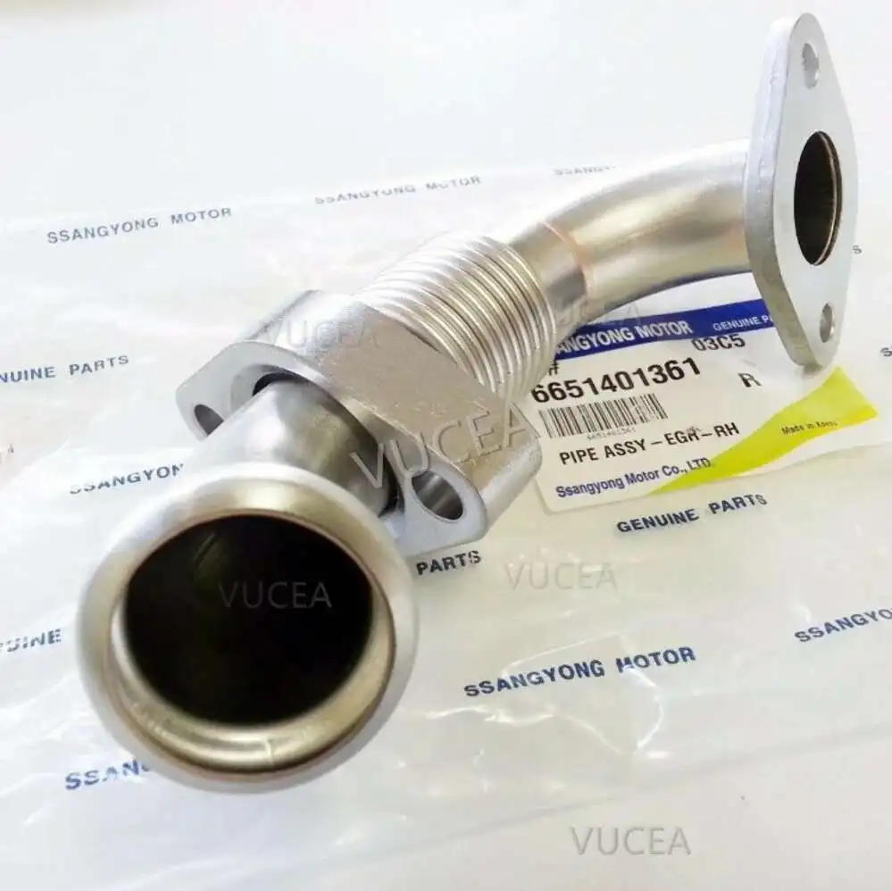 6651401361 For Ssangyong EGR PIPE-RH & GSK REXTON KYRON ACTYON +D2.0 / 2.7DT Xdi 2005 2006 2007 # view 5