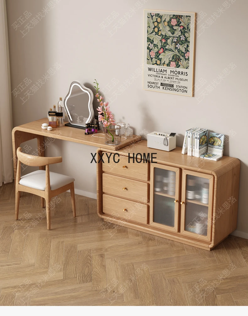 

Chest of Drawers Dresser Bedroom Bed Front Cabinet Living Room Three Bucket Storage Cabinet