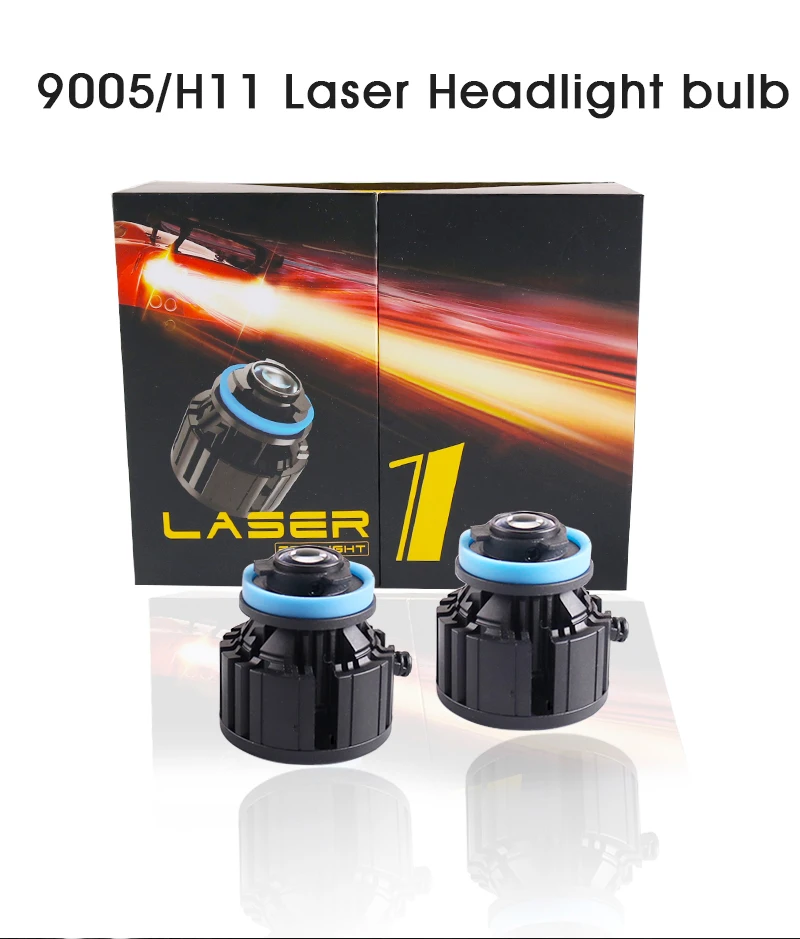 Supplier car laser led bulb H7 H11 canbus free laser fog light 9005 Hb4 with CE certificated