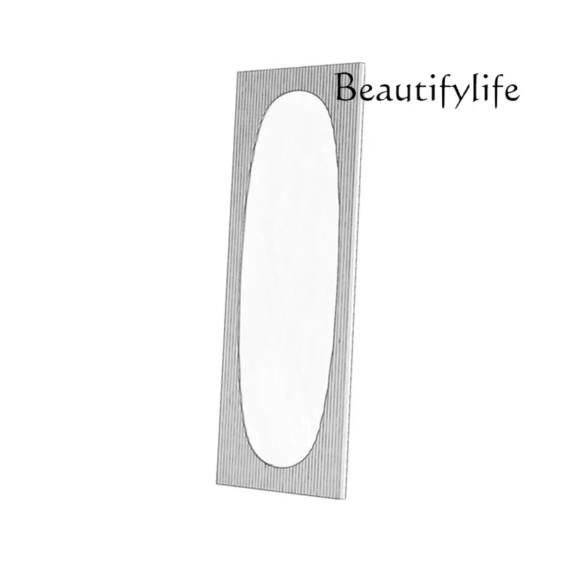 R Nordic Designer Creative Full-body Mirror Simple Clothing Store Full-length Mirror Home Floor Mirror To Take Pictures