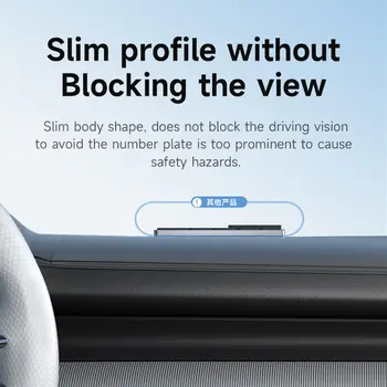 海貝思汽車臨時停車電話號碼牌停車許可證鋁製創意停車電話號碼卡配件 8 最佳銷售 停車電話號碼 - №4