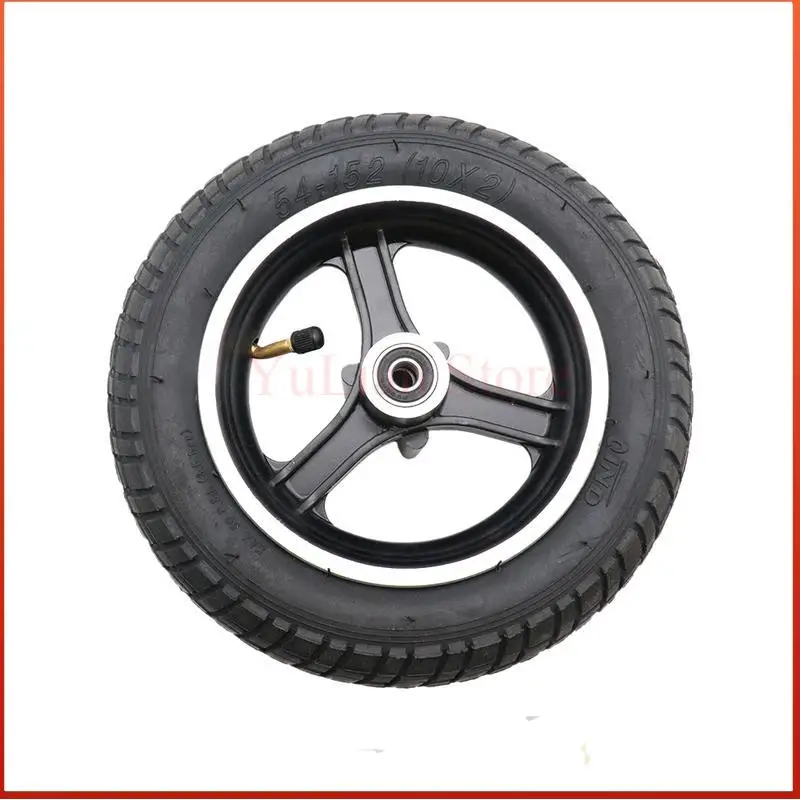 

High Quality 10x2(54-152) Pneumatic Wheel Tire 10x2 Inner and Outer Tyre with Alloy Hub for Electric Scooter Accessories