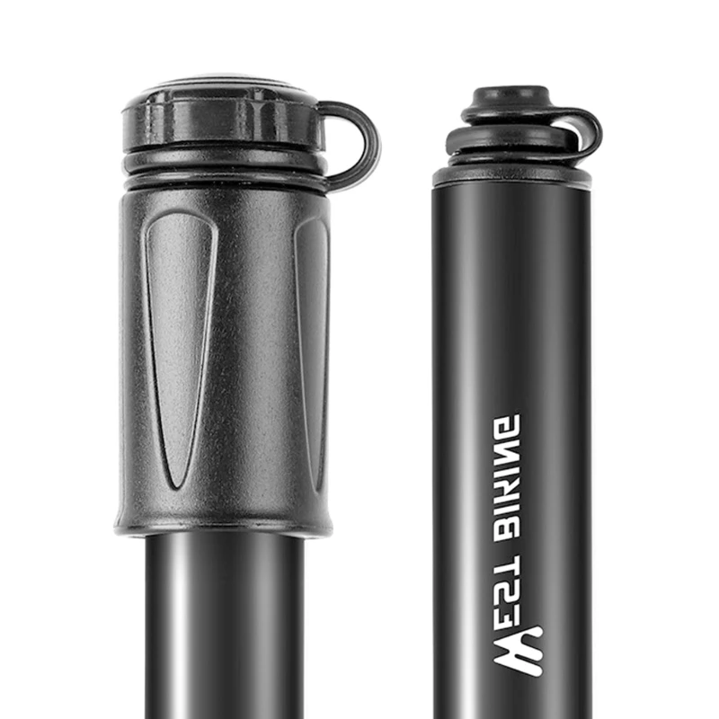 YD61 Portable Bicycles Tire Pump Compact-Mini Bike Pump 100PSI Air Hand Pump Aluminum-Alloy Durable Tire Pump Easy to Use