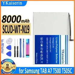 YKaiserin SCUD-WT-N19 Battery for Samsung Galaxy Tab A7 10.4 (2020) SM-T500 SM-T505 T505N Tablet Batterie Warranty 2 Years