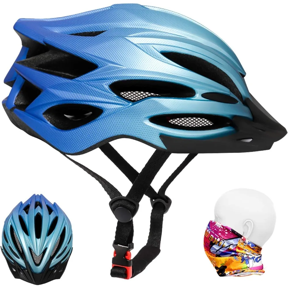 

Premium Bike Helmet, Lightweight Adjustable 57-62cm, 22 Vents Adults Bicycle Helmet with Headband