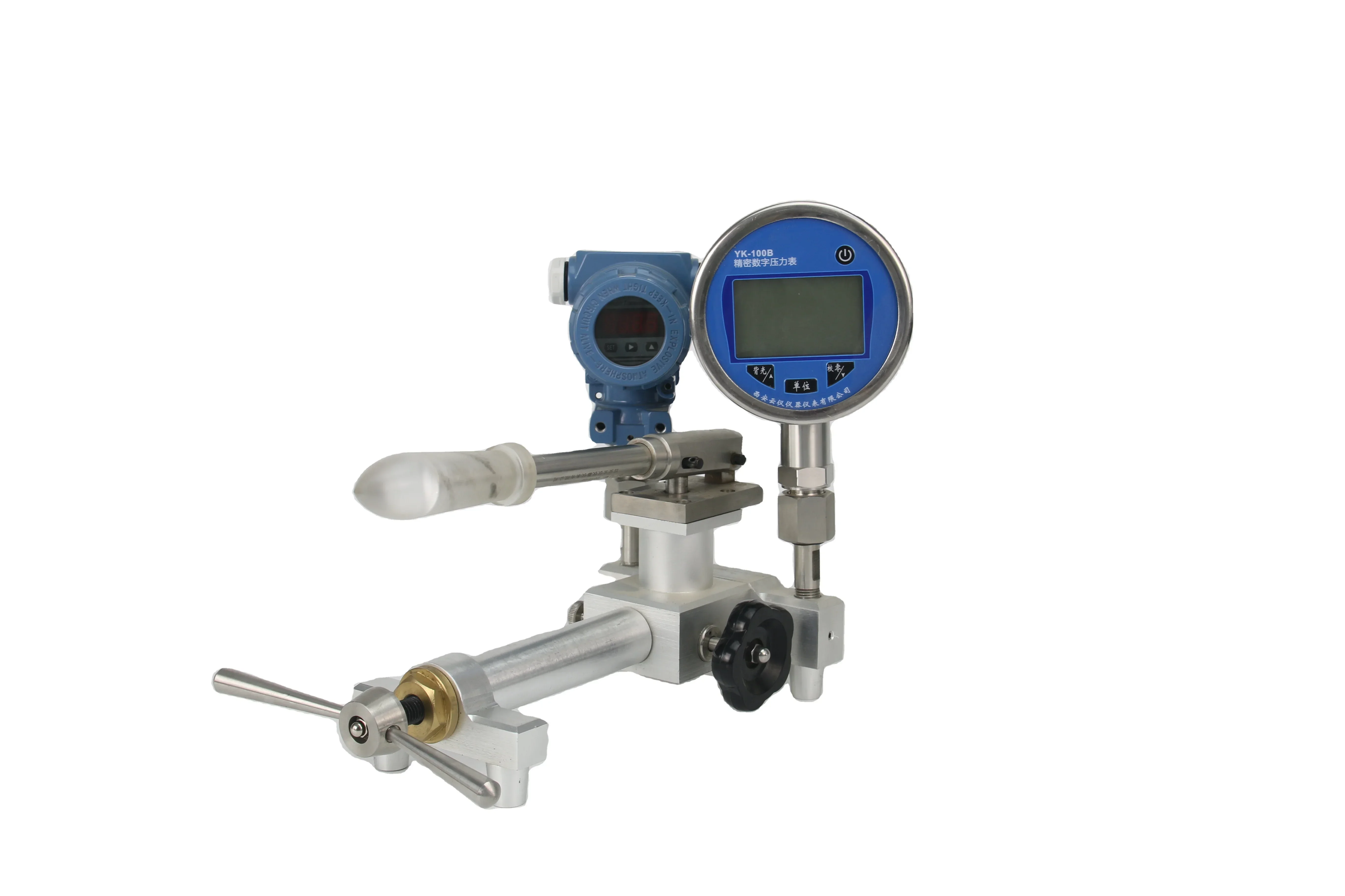 Pressure gauge calibrator Hydraulic pressure source of positive and negative pressure gauge calibrator