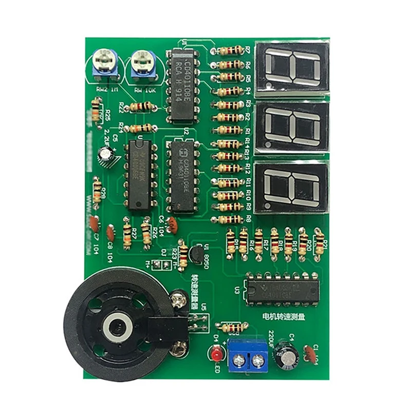 Motor Speed Control Kit Motor Speed Meter Digital Circuit Electronics DIY Parts