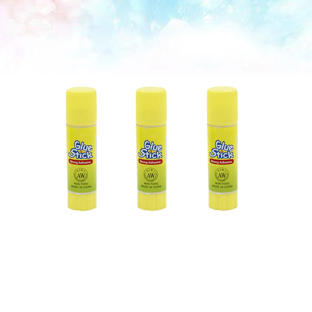 6 قطعة 9 جرام عصا لصق صلبة تطبيق سلس لا مثالية للمدرسة مكتب طالب ورقة كرتون مشاريع عصا لصق