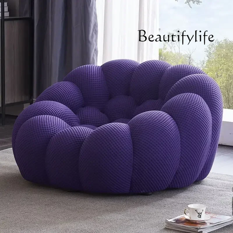 

French style Designer Yellow Living Room Sofas Set European Fabric Nordic Double Chaise Couch Puffs Luxury Italian Divano Soggio