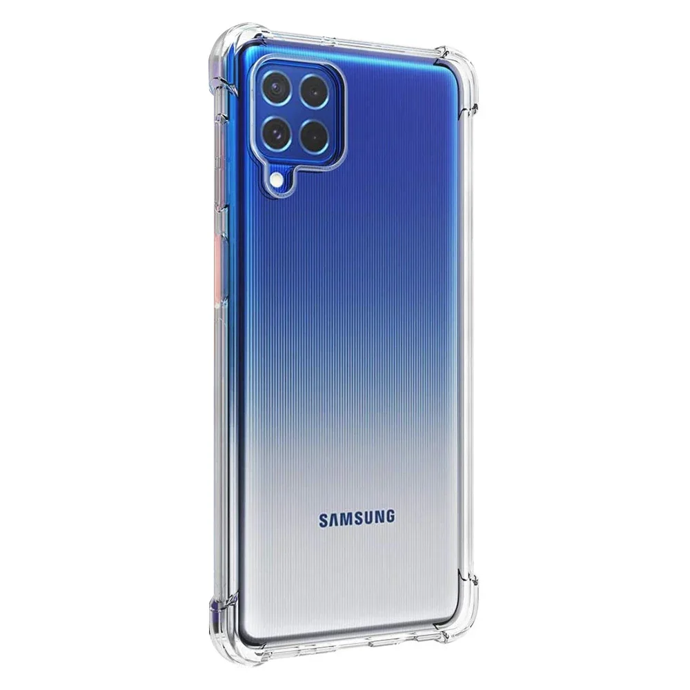 for Samsung Galaxy A42 5G A41 A40 A82 M62 Crystal Clear Shockproof Bumper Case Transparent Soft TPU Slim Flexible Phone Cover