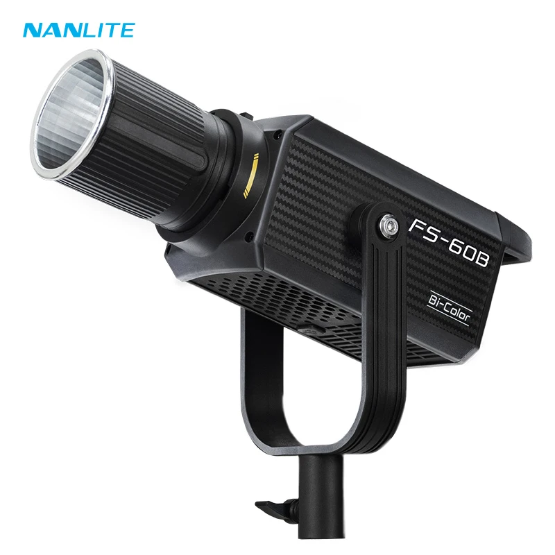 

nanlite FS-60B 70W LED Photography Light Bi Color 2700K-6500K COB Lighting Flash Strobe lamp for Studio