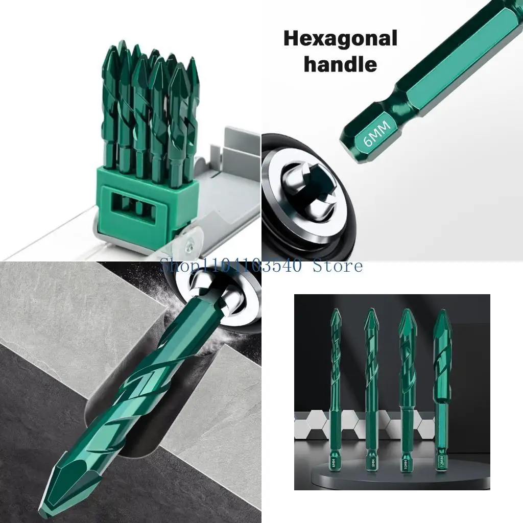 

02DC High Hardness Skewed Head Eccentric Drill Precisions Drilling 6/8/10/12mm